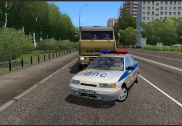 ВАЗ-2110 «ППС» и «ДПС»версия 07.04.21 для City Car Driving (v1.5.9, 1.5.9.2)