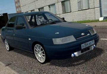 LADA 2110 (Turbo Version)версия 06.04.21 для City Car Driving (v1.5.9, 1.5.9.2)