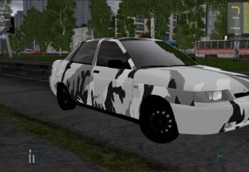 LADA 110 (Ваз 21103)версия 06.04.21 для City Car Driving (v1.5.8 - 1.5.9.2)