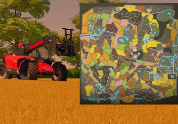 Карта «Agricultural Land»версия 1.0.0.2 для Farming Simulator 2022