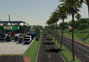 Карта «BR-163 MS»версия 2.0.0.0 для Farming Simulator 2022