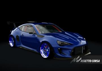 Toyota GT86 Drift 2015версия v1.1 для Assetto Corsa