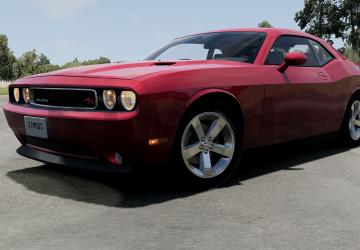 Dodge Challenger (2008-2014)версия 1.0 для BeamNG.drive (v0.36.x)