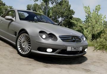 Mercedes-Benz SL (R320)версия 1.1 для BeamNG.drive (v0.36.x)