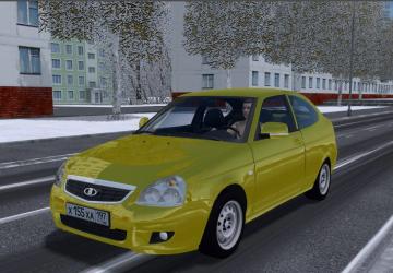Лада Приора (BULKIN)версия 01.04.21 для City Car Driving (v1.5.8 - 1.5.9.2)