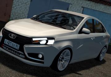 Lada Vesta Turboверсия 29.03.2021 для City Car Driving (v1.5.9.2)