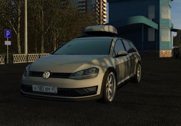Volkswagen Golf Alltrack (Stance)версия 24.03.2021 для City Car Driving (v1.5.9.2)