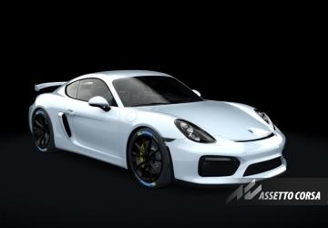 Porsche Cayman GT4 [1S Tune]версия 1.5 для Assetto Corsa
