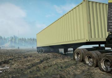 Crazys trailer pack (saddle low)версия 1.0 для SnowRunner (v24.0)