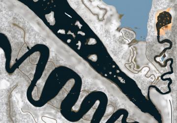 Карта «From the top to the abyss»версия 24.0 для SnowRunner (v24.0)