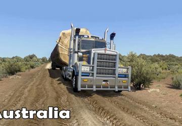 Australia Outback Mapверсия 5.2 для American Truck Simulator (v1.53.x)