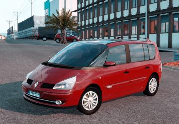 Renault Espace 2008версия 1.2 для American Truck Simulator (v1.53.x, 1.54.x)