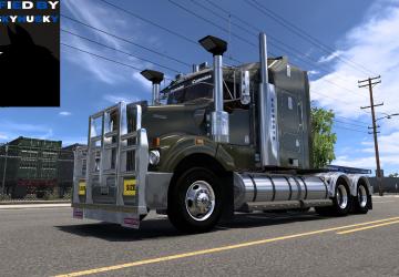 Kenworth T408 SARверсия 1.5 для American Truck Simulator (v1.53.x, 1.54.x)
