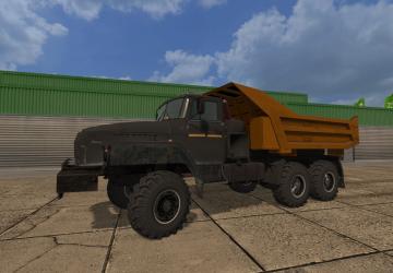 УРАЛ 4320 Самосвалверсия 1.0 для Farming Simulator 2017 (v1.5.3)