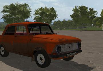 ИЖ 412 Красный - Переделкаверсия 1.0.0.0 для Farming Simulator 2017 (v1.5.3)