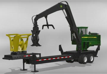 John Deere 437D Delimberверсия 1.0.0.0 для Farming Simulator 2019 (v1.7.1)