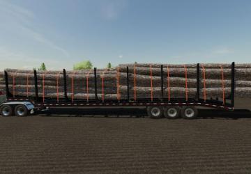 Dropdeck Trailer - Autoload Balesверсия 1.0.2.0 для Farming Simulator 2025