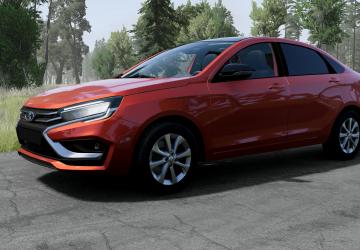Lada Vesta NGверсия 1.0 для BeamNG.drive (v0.36.x)