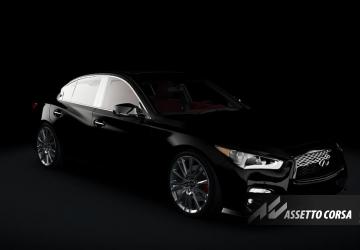 Infiniti Q50 Red Sport STAGE3версия 1.0.1 для Assetto Corsa