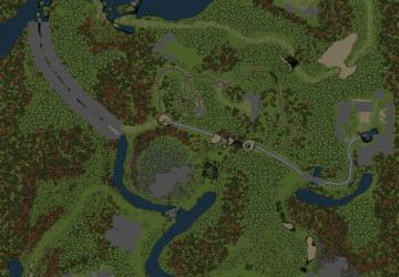 Карта «Нет дорог»версия 1 для Spintires: MudRunner
