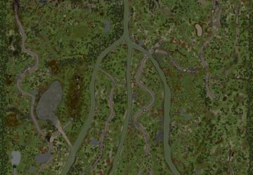 Карта «Лесовоз»версия 1 для Spintires: MudRunner