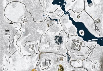 Карта «Hope Country winter»версия 2.0.0 для SnowRunner (v23.0)