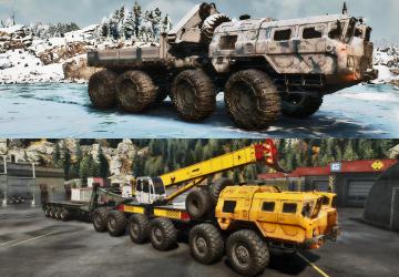 MAZ-7911 Taygaверсия 2 для SnowRunner (v20, 21, 24)