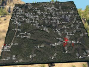 Карта полуфинала Ралли «Dakar Spintires by Mr.BoS and STMods.ru»v2.0 для SpinTires (v03.03.16)