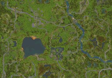 Карта «Летний Лес»версия 1.1 для SpinTires (v03.03.16 / 1.7.1)