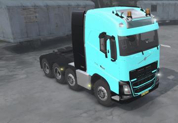 Пак VOLVO FH16 8х8 - Переработкаверсия 1.0 для SpinTires (v03.03.16)