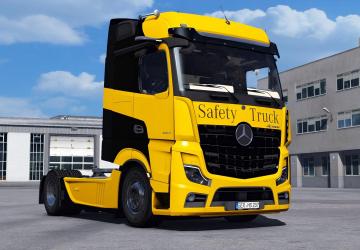Mercedes Benz New Actros 2019версия 2.2 Fix 2 для Euro Truck Simulator 2 (v1.56.x)