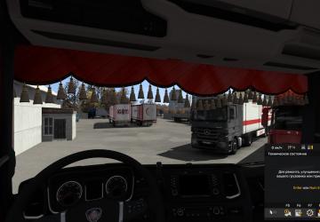 Ламбрекены на Scaniaдля Euro Truck Simulator 2 (v1.53)