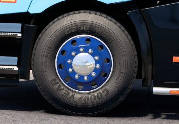 ATS Wheel and Tire for ETS2версия 1.5 для Euro Truck Simulator 2 (v1.57.x)