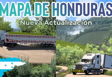 West Of Honduras Mapверсия 6.9.1 для American Truck Simulator (v1.53.x)