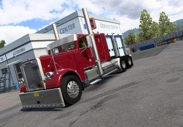 Freightliner FLC12064Tверсия 1.2.1 для American Truck Simulator (v1.51.x, - 1.53.x)