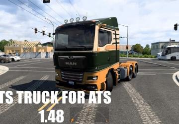 ETS2 Trucksверсия 1.3 Fix для American Truck Simulator (v1.53.x)