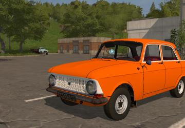 ИЖ 412 Оранжевый - Переработкаверсия 1.0.0.0 для Farming Simulator 2017 (v1.5.3)