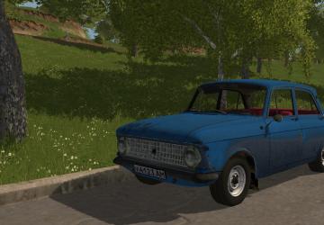 ИЖ 412 Синий - Переделкаверсия 1.0.0.0 для Farming Simulator 2017 (v1.5.3)