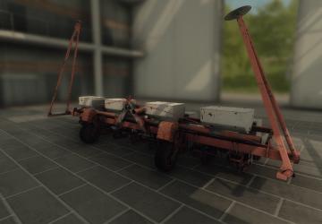 Сеялка СУПН 8 - Ретекстурверсия 2.0 для Farming Simulator 2017 (v1.5)