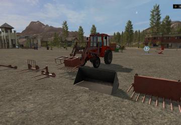 Т-25 И Т30 с Куном ПКУверсия 2.0 для Farming Simulator 2017 (v1.5.3.1)