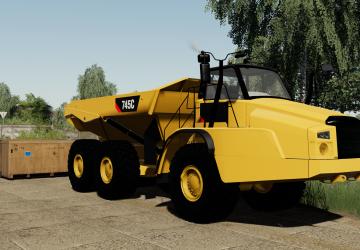 745C Dumperверсия 1.0.0.0 для Farming Simulator 2019 (v1.7x)