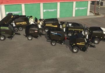 Round Balers Plusверсия 1.1.0.1 для Farming Simulator 2025