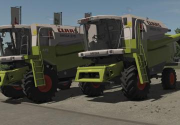 Claas Mega Packверсия 1.0.0.0 для Farming Simulator 2025