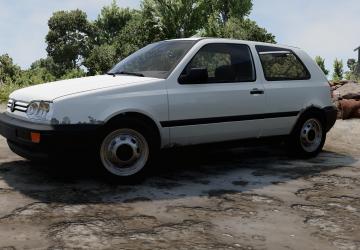 Volkswagen Golf (MK3)версия 1.0 для BeamNG.drive (v0.36.x)