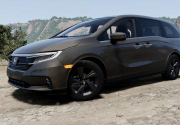 Honda Odyssey (2021-2024)версия 2.0 для BeamNG.drive (v0.36.x)
