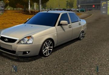 Lada 2170 (Priora 2) 2014версия 03.03.21 для City Car Driving (v1.5.8 - 1.5.9.2)