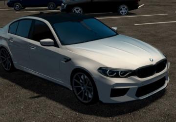 BMW M5 F90 (Old Version)версия 01.03.2021 для City Car Driving (v1.5.9.2)