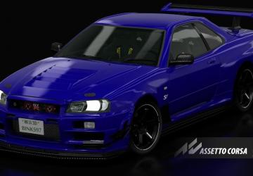 Nissan Skyline GT-R R34 Suna Binksверсия 1.2 для Assetto Corsa