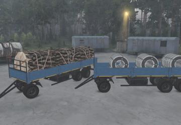 Прицеп на 5 и 8 очковверсия 1 для SpinTires (v03.03.16)