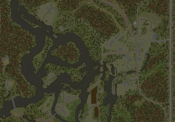 Карта «Gauja spring flood»версия 22.01.24 для Spintires: MudRunner (v28.09.22)